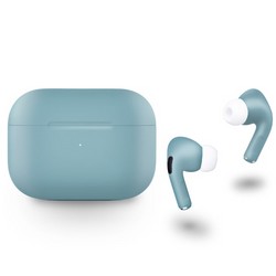 Беспроводные наушники Apple AirPods Pro Custom матовый, Серо-голубой