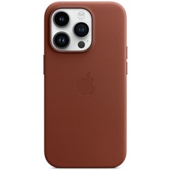 Чехол Apple iPhone 14 Pro Leather MagSafe - Umber