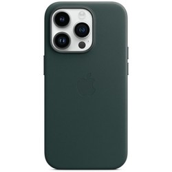 Чехол Apple iPhone 14 Pro Leather MagSafe - Forest Green