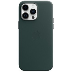 Чехол Apple iPhone 14 Pro Max Leather MagSafe - Forest Green