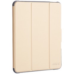 Чехол-подставка Mutural Folio Case Elegant series для iPad Pro (11") 2020г. кожаный (MT-P-010504) Золотой