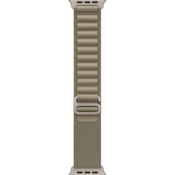 Ремешок для Apple Watch Ultra 2 49mm Alpine Loop оливкового цвета