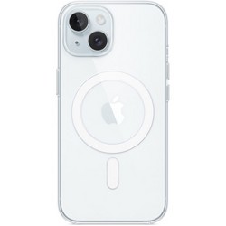 Чехол Apple iPhone 15 Clear Case With MagSafe прозрачный