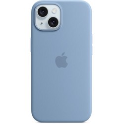 Чехол Apple iPhone 15 Silicone Case with MagSafe - Winter Blue