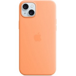 Чехол Apple iPhone 15 Plus Silicone Case with MagSafe - Orange Sorbet
