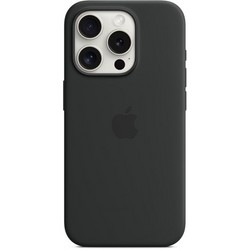 Чехол Apple iPhone 15 Pro Silicone Case with MagSafe - Black