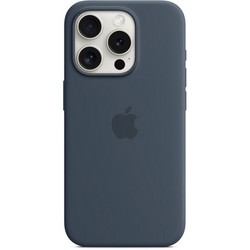 Чехол Apple iPhone 15 Pro Silicone Case with MagSafe - Storm Blue