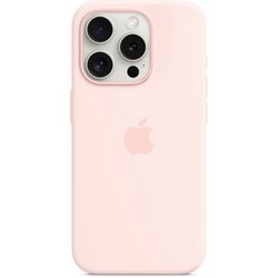Чехол Apple iPhone 15 Pro Silicone Case with MagSafe - Light Pink