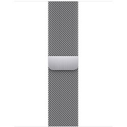 Браслет Apple Milanese Loop для Apple Watch, серебристый