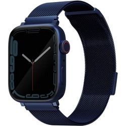 Браслет Uniq Dante Milanese Loop для Apple Watch, Midnight Blue