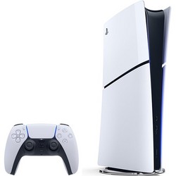 Игровая приставка Sony PlayStation 5 Slim Digital Edition 1000 ГБ SSD, белый