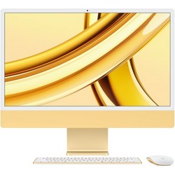 Моноблок Apple iMac 24" Retina 4,5K 2023 (Apple M3, 10-Core GPU, 8 Гб, 256 Гб SSD) MQRL3, желтый