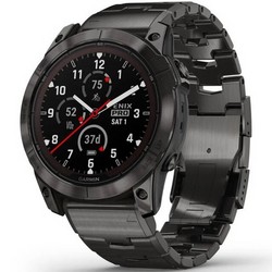 Умные часы Garmin Fenix 7X Pro Sapphire Solar Carbon Grey Titanium 010-02778-30