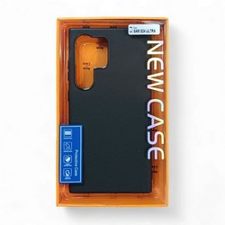 Чехол силиконовый New case Armor для Samsung S24 Ultra черный