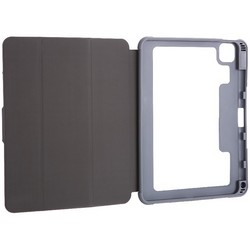 Чехол-подставка Mutural Folio Case Elegant series для iPad Pro (12.9") 2021г. кожаный (MT-P-010504) Серо-лавандовый