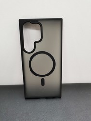 Чехол пластиковый Joyporodo Magnetic для Samsung S24 Ultra матовый Черный