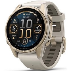 Умные часы Garmin Fenix 8 43mm Amoled Sapphire Soft Gold 010-02903-11