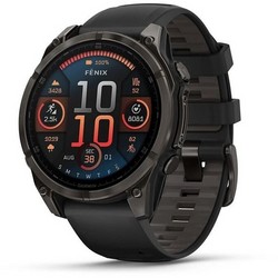 Умные часы Garmin Fenix 8 47mm Amoled Sapphire Titanium Carbon Gray 010-02904-21