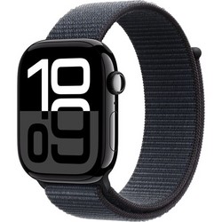 Умные часы Apple Watch Series 10 GPS 46mm Jet Black Aluminum Ink Sport Loop