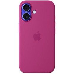 Чехол Apple iPhone 16 Silicone Case with MagSafe – Fuchsia