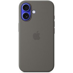 Чехол Apple iPhone 16 Silicone Case with MagSafe – Stone Gray