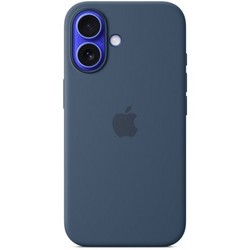 Чехол Apple iPhone 16 Silicone Case with MagSafe – Denim