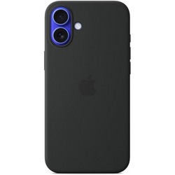 Чехол Apple iPhone 16 Plus Silicone Case with MagSafe – Black