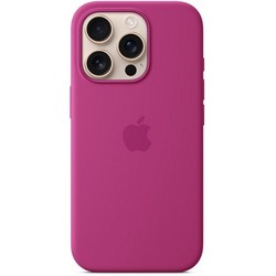 Чехол Apple iPhone 16 Pro Silicone Case with MagSafe – Fuchsia