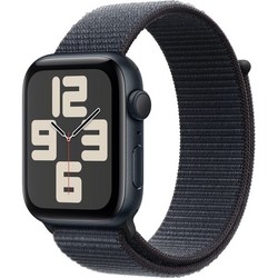 Умные часы Apple Watch SE 2024 GPS 44mm Midnight Aluminium Ink Sport Loop