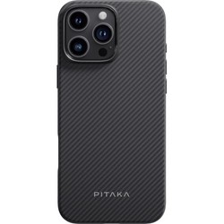 Чехол противоударный Pitaka Military-Grade Protective Case для iPhone 16 Pro, черный