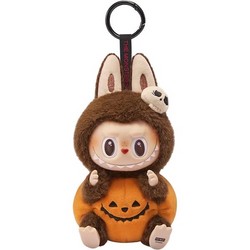 Pop Mart Labubu Sitting Pumpkin Plush Pendant