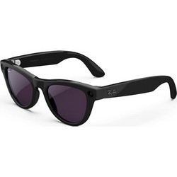 Умные очки Ray-Ban Skyler Shiny Black/ Clear to Amethyst Transitions