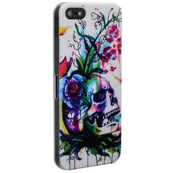 Чехол-накладка UV-print для iPhone SE/ 5S/ 5 пластик (арт) тип 009