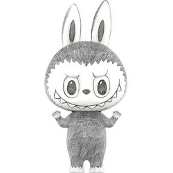 Pop Mart Mega Labubu The Monsters Sketch 35cm