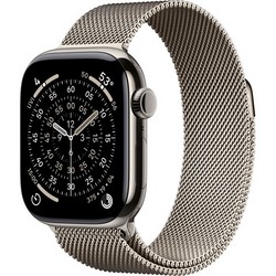Умные часы Apple Watch Series 11, 42 mm, Natural Titanium Milanese Loop Умные часы Apple Watch Series 11, 42 mm, Natural Titanium Milanese Loop