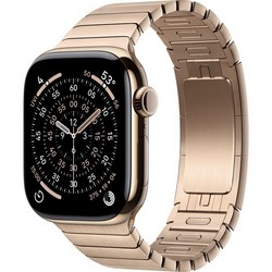 Умные часы Apple Watch Series 11, 42 mm, Gold Titanium Link Bracelet Умные часы Apple Watch Series 11, 42 mm, Gold Titanium Link Bracelet