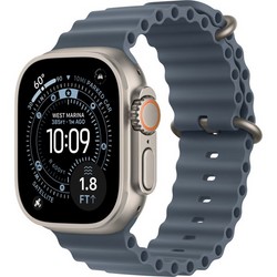 Умные часы Apple Watch Ultra 3, 49 mm, Natural Ocean Band Anchor Blue