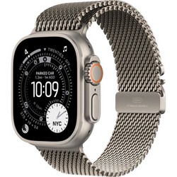 Умные часы Apple Watch Ultra 3, 49 mm, S/M/L Natural Titanium Milanese Loop