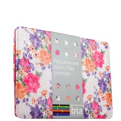 Защитный чехол-накладка BTA-Workshop для MacBook Pro 13 вид 5 (цветы)