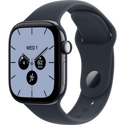 Умные часы Apple Watch Series 12 42mm GPS + Cellular Night Blue Ceramic Case with Navy Blue Sport Band SM/ML