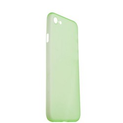 Чехол-накладка супертонкая для iPhone SE (2020г.)/ 8/ 7 (4.7) 0.3mm пластик в техпаке Салатовый матовый