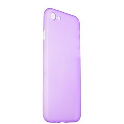 Чехол-накладка супертонкая для iPhone SE (2020г.)/ 8/ 7 (4.7) 0.3mm пластик в техпаке Сиреневый матовый