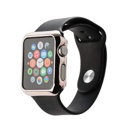 Чехол пластиковый COTECi Soft case для Apple Watch Series 1 (CS7015-MRG) 38мм Розовое золото