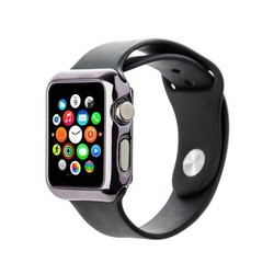 Чехол пластиковый COTECi Soft case для Apple Watch Series 1 (CS7015-GC) 38мм Графитовый