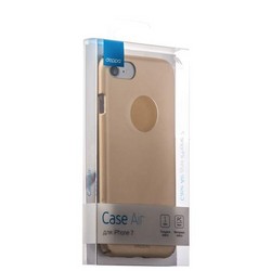 Чехол-накладка пластик Soft touch Deppa Air Case D-83270 для iPhone SE (2020г.)/ 8/ 7 (4.7) 1мм Золотистый