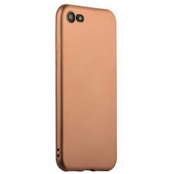 Чехол-накладка силиконовый J-case Delicate Series Matt 0.5mm для iPhone SE (2020г.)/ 8/ 7 (4.7) Розовое золото