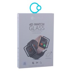 Стекло защитное COTECi 4D Black-Rim Full Viscosity Glass 0.1mm для Apple Watch Series 3/ 2/ 1 (42мм) CS2213-42-watch