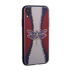 Накладка силиконовая TOTU Dancing Dragonfly Series -020 для iPhone XR (6.1") Стрекоза Purple