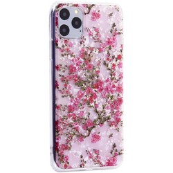 Чехол-накладка пластиковый MItrifON для iPhone 11 Pro Max (6.5") с силиконовыми бортами Розовый вид №2