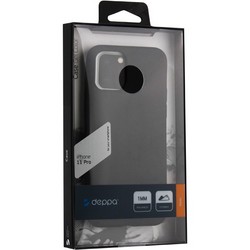 Чехол-накладка силикон Deppa Gel Color Case D-87234 для iPhone 11 Pro (5.8") 1.0мм Черный